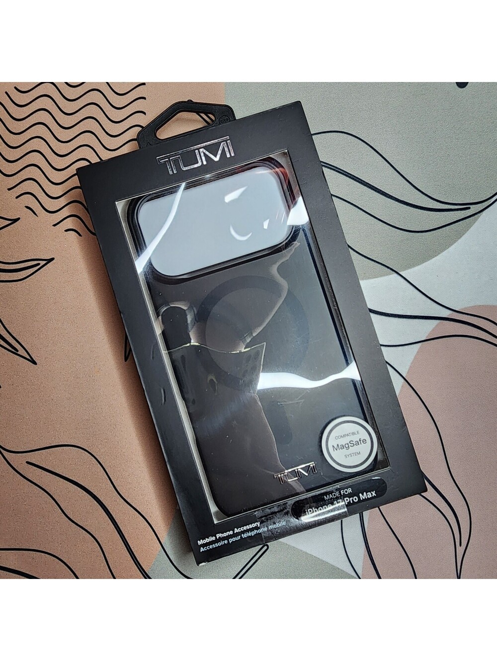 TUMI Black MagSafe Case for iPhone 17 Pro Max